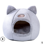 Cozy Cat Bed for Deep Sleep Pet Comfort (One Set)