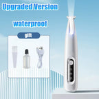 Upgrade Dog Paw Trimmer with LED Light Waterproof Portable Pet Hair Trimmer with Display Dog Clippers Grooming 18mm Widen Blade