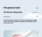 Upgrade Dog Paw Trimmer with LED Light Waterproof Portable Pet Hair Trimmer with Display Dog Clippers Grooming 18mm Widen Blade