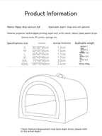 Big Dog Nest Winter Warm Dog House Removable and Washable Dog Bed Seasonal Large Dog House Type Pet Sleeping Supplies, Cat Nest