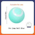 Smart Dog Toys Ball Electronic Interactive Pet Toy Moving Ball USB Automatic Moving Bouncing for Puppy Birthday gift Cat Product