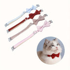 1 Piece Adjustable Plaid Cat Collar Tie Knot - Perfect for Festive Dressing and Everyday Wear