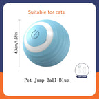 Smart Dog Toys Ball Electronic Interactive Pet Toy Moving Ball USB Automatic Moving Bouncing for Puppy Birthday gift Cat Product
