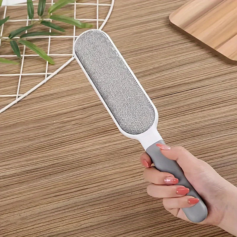 Double-Sided Pet Hair Remover, Manual Electrostatic Sticky Lint Brush, for Cat, Clothing, Sofa, Furniture,  Carpet Cleaning