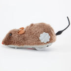 1Pc Funny Lifelike Plush Mouse Running Rat Toy for Cats Dogs Tail Mouse Pets Kids Random Color