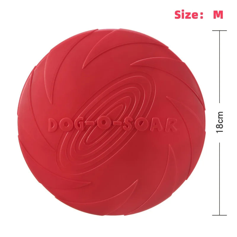 Silicone Flying Saucer Funny Dog Cat Toy Dog Game Flying Discs Resistant Chew Puppy Training Interactive Pet Supplies