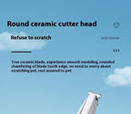 Upgrade Dog Paw Trimmer with LED Light Waterproof Portable Pet Hair Trimmer with Display Dog Clippers Grooming 18mm Widen Blade
