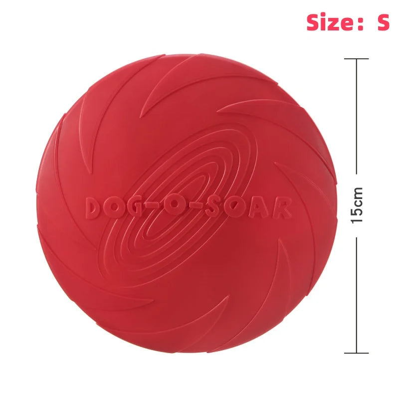 Silicone Flying Saucer Funny Dog Cat Toy Dog Game Flying Discs Resistant Chew Puppy Training Interactive Pet Supplies